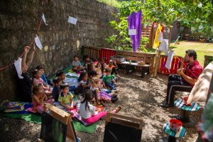 1&ordm; Sarau de L&iacute;ngua Inglesa &eacute; realizado no CEIM Orac&iacute;lio Costella 