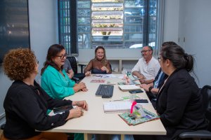 Munic&iacute;pio de Videira visita Secretaria de Educa&ccedil;&atilde;o para conhecer programa de verbas 