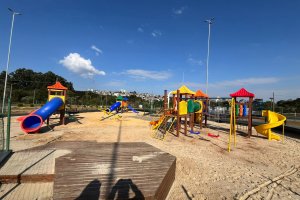 Parque Edir de Marco conta com novo parque infantil e esta&ccedil;&atilde;o de &aacute;gua quente e fria