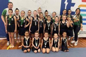 Ginastas de Chapec&oacute; conquistam medalhas em estadual disputado em Indaial