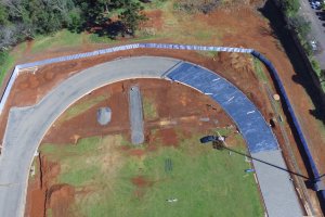 Inicia a concretagem da base para a pista sintética do Verdão