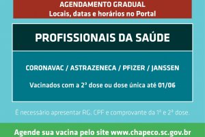 Vacina contra a Covid tem novos agendamentos de segunda dose e reforço