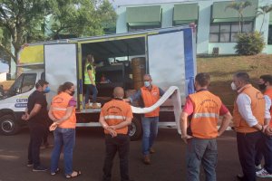 Defesa Civil realiza capacitação sobre acidente com cargas perigosas