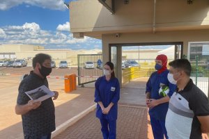 Prefeito em exercício segue roteiro de visitas