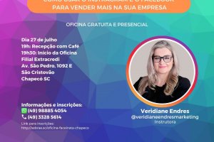 M&iacute;dias sociais como aliadas nas vendas &eacute; tema de oficina gratuita em Chapec&oacute;