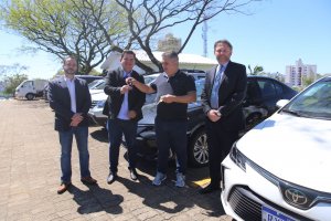 Prefeitura de Chapec&oacute; repassa cinco ve&iacute;culos para a Pol&iacute;cia Civil