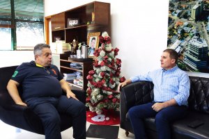 Secretário de Agricultura anuncia ao prefeito de Chapecó R$ 1,6 milhão em recursos