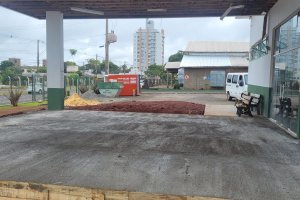 Recep&ccedil;&atilde;o da UPA est&aacute; sendo ampliada para dar mais conforto aos pacientes