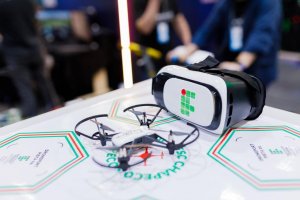 Robô lutador é atração do IFSC no Parque Desbravalley