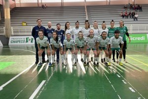 Futsal Feminino de Chapecó viajou para compromissos no PR e SP