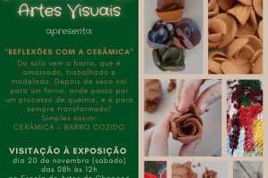 Escola de Artes de Chapec&oacute; promove mostra dos cursos de artes visuais