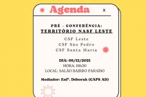 Iniciam pré-conferências municipais de saúde mental