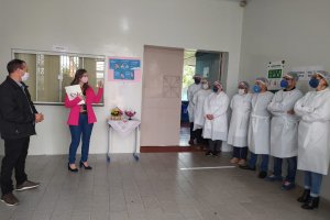 Profissionais de saúde recebem homenagem 