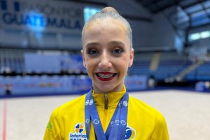 GINASTA CHAPECOENSE CONQUISTA 3 OUROS NO PAN-AMERICANO DE GIN&Aacute;STICA R&Iacute;TMICA