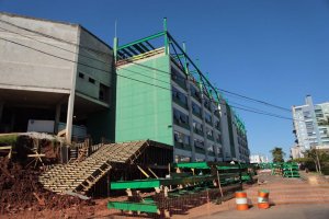 Obras da Arena Condá estão 20% concluídas