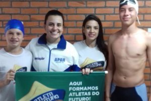 Nadadores do Atleta do Futuro ascendem &agrave; equipe de rendimento 