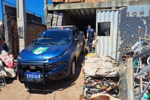 Guarda Municipal e Pol&iacute;cia Civil apreendem 700kg de fios e prendem suspeito de recepta&ccedil;&atilde;o