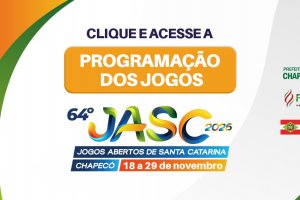 JASC 2025 Confira a programa&ccedil;&atilde;o completa