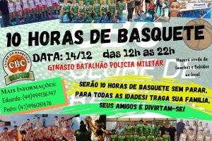 Jogo de Basquete em Chapec&oacute; vai durar 10 horas
