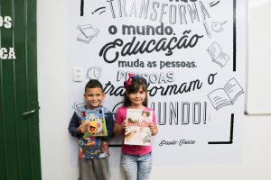 Nova Biblioteca na EBM Água Amarela