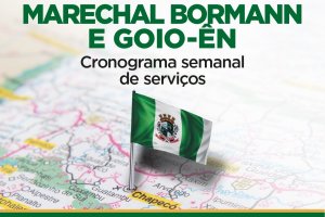 Superintend&ecirc;ncia do Bormann e Goio-&Ecirc;n divulga cronograma de atividades