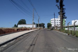 Em dois anos mais de 70km foram pavimentados em Chapecó