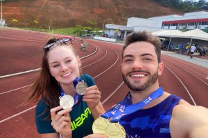 Atletismo de Chapec&oacute; ganha tr&ecirc;s medalhas de ouro e vaga em competi&ccedil;&otilde;es nacionais