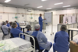 Equipes de Saúde do CAAC fazem aprimoramento nos cuidados de pacientes