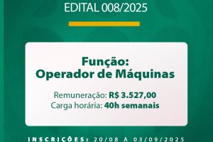 Prefeitura de Chapec&oacute; abre Processo Seletivo em Car&aacute;ter Tempor&aacute;rio