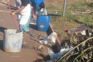 Catadores da Vila Betinho fazem jornada de limpeza