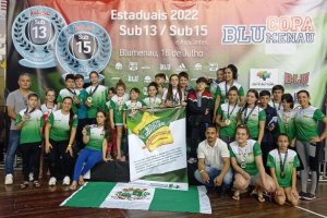 Chapec&oacute; conquista 23 medalhas no estadual de Jud&ocirc;
