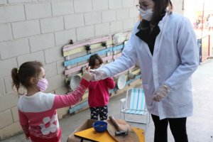 Pinhão vira tema de aula no CEIM do Comércio