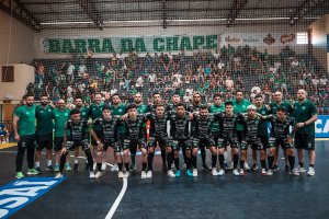 Time adulto da Chape Futsal fecha ano com 41 jogos oficiais e mais de 60% de aproveitamento 