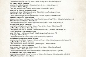 Conhe&ccedil;a as m&uacute;sicas finalistas do 2&ordm; Balseiros da Can&ccedil;&atilde;o Nativa