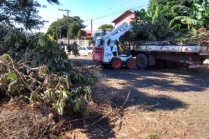 Cronograma semanal de ações de infraestrutura nos Bairros, Interior e Escolas do Município