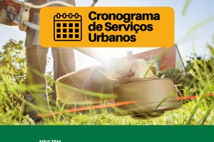 Secretaria de Obras e Infraestrutura divulga cronograma semanal