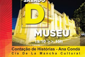 S&aacute;bado D Museu ter&aacute; conta&ccedil;&atilde;o de hist&oacute;ria