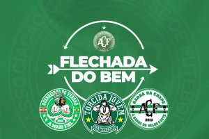 Flechada do Bem: Chape e torcidas organizadas se unem para arrecadar alimentos e produtos de higiene