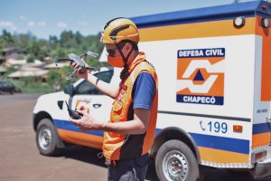 Defesa Civil faz levantamento de pontos de risco em Chapec&oacute;