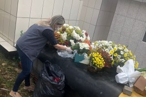 Ações contra a dengue nos cemitérios e no bairro SAIC