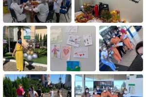 Voluntários ajudam a superar dificuldades durante a pandemia