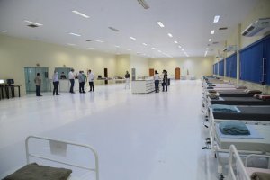 Enfermaria 2 no Centro Covid é desativada, mas fica à disposição