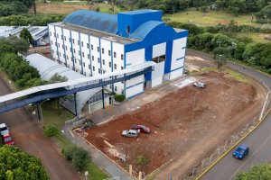 Obras da EBM C&iacute;vica de Inova&ccedil;&atilde;o e Tecnologia seguem em Chapec&oacute;