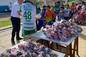 Funda&ccedil;&atilde;o Cultural realiza a&ccedil;&atilde;o de P&aacute;scoa para 200 crian&ccedil;as