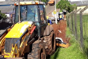 Obras nos Bairros: Drenagem é realizada para conter alagamentos no Santo Antônio 