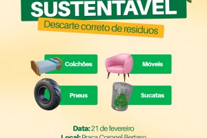 Prefeitura realiza Drive Thru para recolhimento de res&iacute;duos recicl&aacute;veis