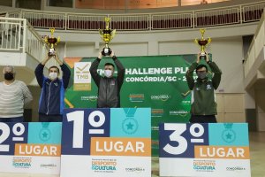 Tênis de Mesa de Chapecó fica em terceiro na Copa do Brasil