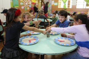 Escola Municipal ensina os numerais de forma  divertida