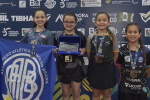 Prefeitura de Chapec&oacute;/ADCTM conquista mais tr&ecirc;s medalhas no Brasileiro de T&ecirc;nis de Mesa