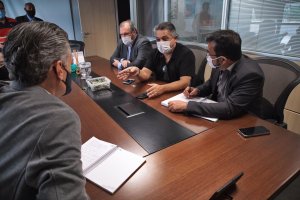 Prefeito visita presidência da Embrapa